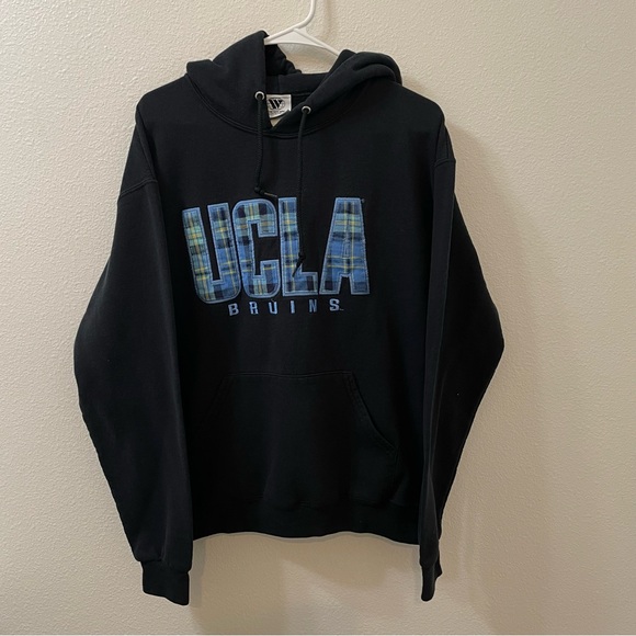 UCLA Bruins pullover hoodie black medium - Picture 1 of 4